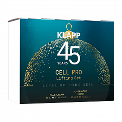 KLAPP ПОДАРОЧНЫЕ НАБОРЫ Cell Pro Lifting Set (крем для лица 50 мл, ночная маска для лица 50 мл), 1 шт