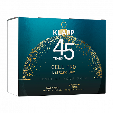 KLAPP ПОДАРОЧНЫЕ НАБОРЫ Cell Pro Lifting Set (крем для лица 50 мл, ночная маска для лица 50 мл), 1 шт