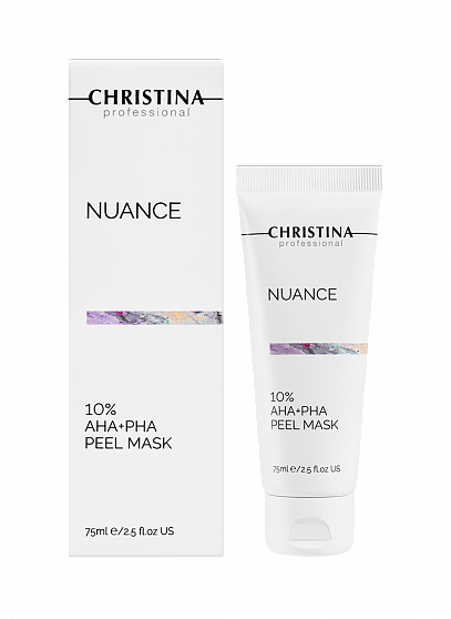 Christina Nuance-10% AHA+PHA Peel Mask – Пилинг-маска c AHA-PHA, 75 мл