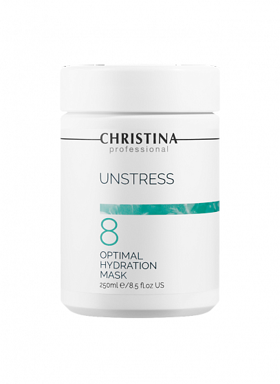 Christina Unstress Optimal Hydration Mask – Оптимально увлажняющая маска (шаг 8), 250 мл