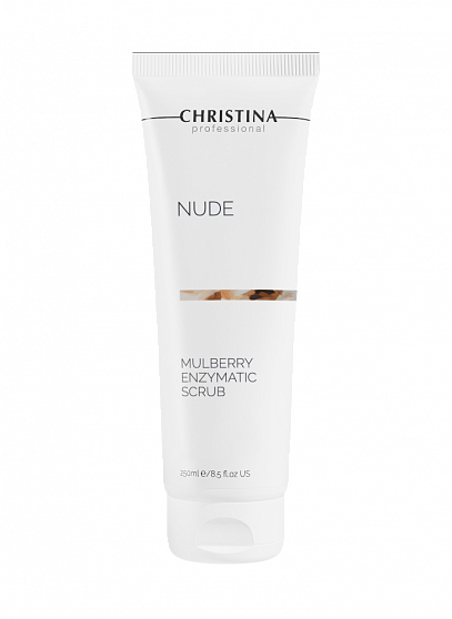 Christina Nude Mulberry Enzymatic Scrub – Энзимный скраб для тела с шелковицей, 250 мл