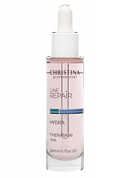 Christina Line Repair Hydra Theraskin+Ha – Регенерирующие увлажняющие капли с гиалуроновой кислотой «Тераскин», 30 мл