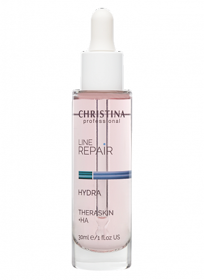 Christina Line Repair Hydra Theraskin+Ha – Регенерирующие увлажняющие капли с гиалуроновой кислотой «Тераскин», 30 мл