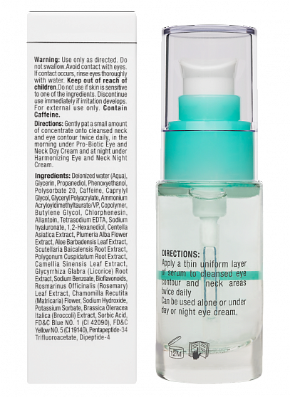 Christina Unstress Eye & Neck Concentrate – Концентрат для кожи вокруг глаз и шеи, 30 мл