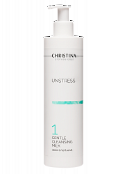 Christina Unstress Gentle Cleansing Milk – Нежное очищающее молочко (шаг 1), 300 мл