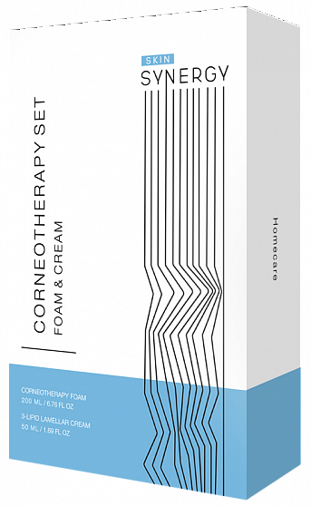 Skin Synergy НАБОР ДЛЯ КОРНЕОТЕРАПИИ CORNEOTHERAPY SET, набор