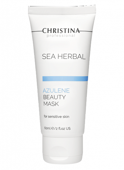 Christina Sea Herbal Beauty Mask Azulene for sensitive skin – Маска красоты для чувствительной кожи «Азулен», 60 мл
