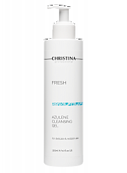 Christina Fresh Azulene Cleansing Gel for delicate & reddish skin – Очищающий гель для чувствительной кожи, 300 мл
