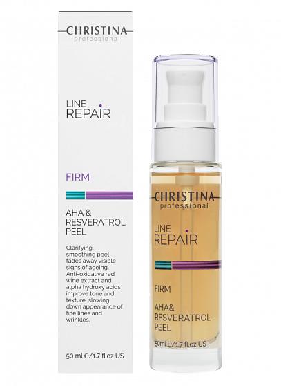 Christina Line Repair Firm Aha & Resveratrol Peel – Кислотный пилинг с ресвератролом, 50 мл