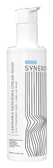 Skin Synergy ВОССТАНАВЛИВАЮЩАЯ КРЕМ-МАСКА С ЛАМИНАРИЕЙ LAMINARIA REPAIRING CREAM-MASK, 200 мл