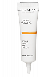 Christina Forever Young Active Night Eye Cream – Активный ночной крем для кожи вокруг глаз, 30 мл