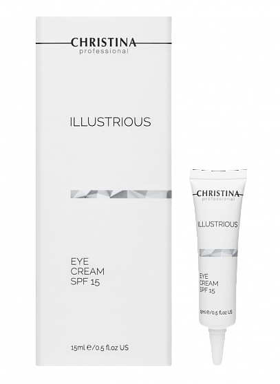 Christina Illustrious Eye Cream SPF 15 – Крем для кожи вокруг глаз SPF 15, 15 мл