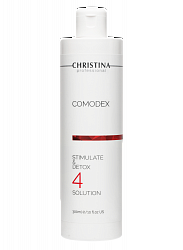 Christina Comodex Stimulate & Detox Solution – Стимулирующий детокс-лосьон (шаг 4), 300 мл