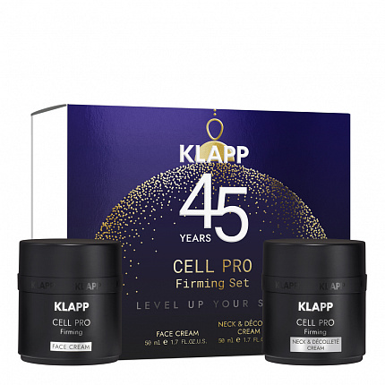 KLAPP ПОДАРОЧНЫЕ НАБОРЫ Cell Pro Firming Set (крем для лица 50 мл, крем для шеи и декольте 50 мл), 1 шт