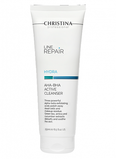 Christina Line Repair Hydra Aha-Bha Active Cleanser – Очищающий активный гель с AHA-BHA кислотами, 250 мл