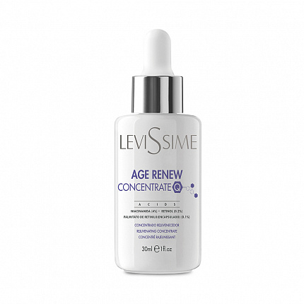 AGE RENEW CONCENTRATE — Омолаживающий концентрат рн 5,0–6,0 LeviSsime, 30 мл