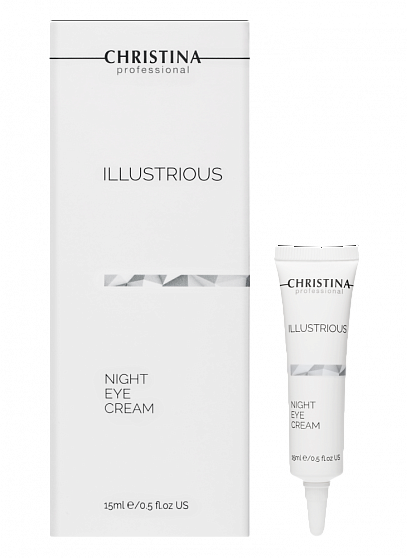Christina Illustrious Night Eye Cream – Омолаживающий ночной крем для кожи вокруг глаз, 15 мл
