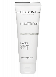 Christina Illustrious Hand Cream SPF 15 – Защитный крем для рук SPF 15, 75 мл