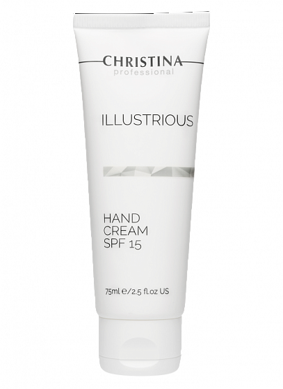 Christina Illustrious Hand Cream SPF 15 – Защитный крем для рук SPF 15, 75 мл