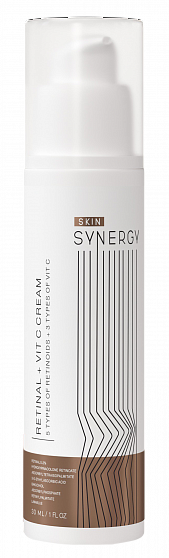 Skin Synergy КРЕМ РЕТИНАЛЬ С ВИТАМИНОМ С RETINAL + VIT C CREAM, 30 мл
