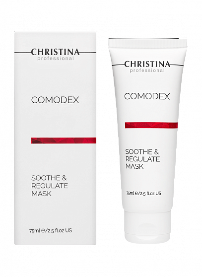 Christina Comodex Soothe & Regulate Mask – Успокаивающая себорегулирующая маска, 75 мл