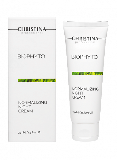 Christina Bio Phyto Normalizing Night Cream – Нормализующий ночной крем, 75 мл
