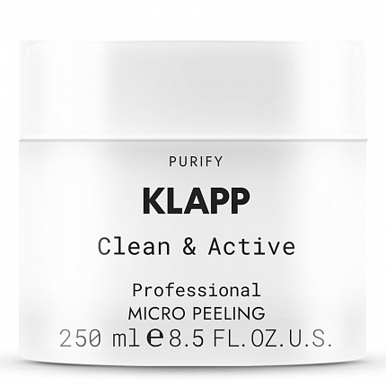 KLAPP CLEAN & ACTIVE Микропилинг, 250 мл