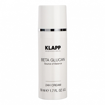 KLAPP BETA GLUCAN Крем-уход 24 часа, 50 мл