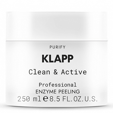 KLAPP CLEAN & ACTIVE Энзимный пилинг, 250 мл
