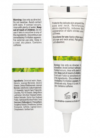 Christina Bio Phyto Enlightening Eye and Neck Cream – Осветляющий крем для кожи вокруг глаз и шеи, 30 мл