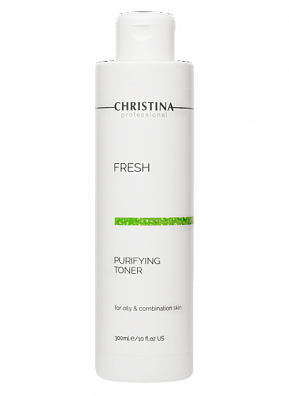 Christina Fresh Purifying Toner for oily skin – Очищающий тоник для жирной кожи, 300 мл