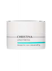 Christina Unstress Probiotic Day Cream SPF 15 – Дневной крем с пробиотическим действием SPF 15, 50 мл