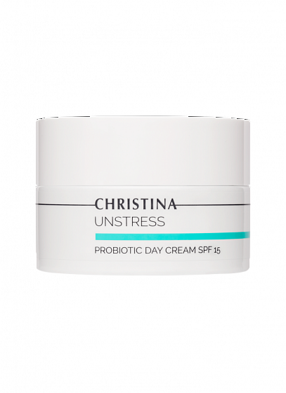 Christina Unstress Probiotic Day Cream SPF 15 – Дневной крем с пробиотическим действием SPF 15, 50 мл