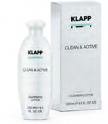 KLAPP CLEAN & ACTIVE Очищающее молочко, 250 мл