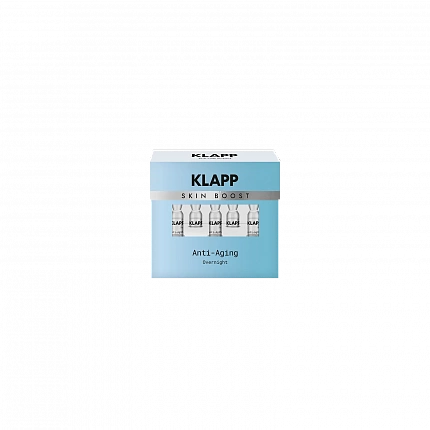 KLAPP SKIN BOOST Концентрат антивозрастной ANTI- AGING, 5 × 1 мл