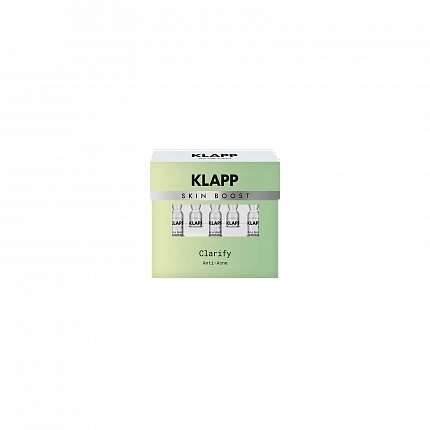 KLAPP SKIN BOOST Концентрат CLARIFY ANTI-ACNE, 5 × 2 мл