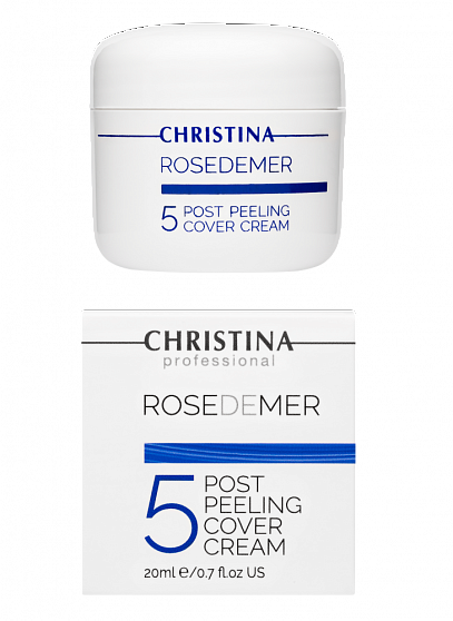 Christina Rose de Mer Post Peeling Cover Cream – Постпилинговый защитный крем (шаг 5), 20 мл