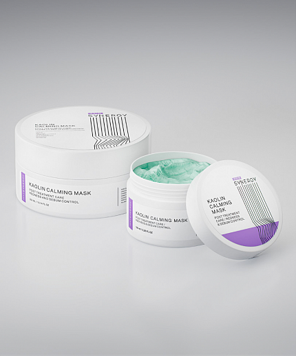 Skin Synergy КАОЛИНОВАЯ УСПОКАИВАЮЩАЯ МАСКА KAOLIN CALMING MASK, 100 мл