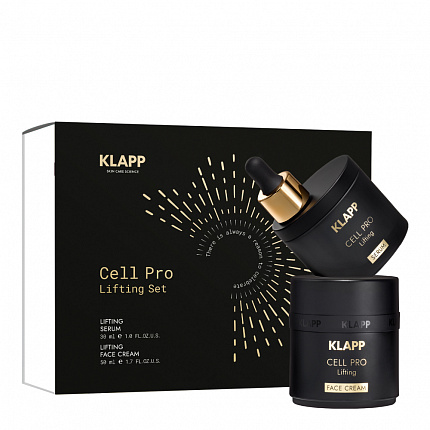 KLAPP ПОДАРОЧНЫЕ НАБОРЫ Cell Pro Lifting Set 2 (крем 50 мл, сыворотка 30 мл), 1 шт
