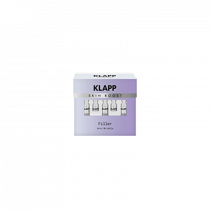 KLAPP SKIN BOOST Концентрат FILLER ANTI-WRINKLE, 5 × 2 мл