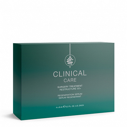 KLAPP CLINICAL CARE Набор сыворотка «Реструктура 50+», 4 x 6 мл