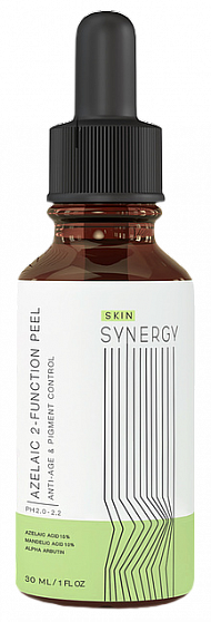 Skin Synergy АЗЕЛАИНОВЫЙ ПИЛИНГ AZELAIC 2-FUNCTION PEEL, 30 мл