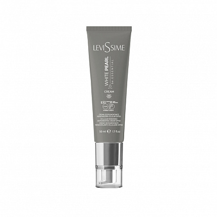 WHITE PEARL CREAM SPF 50 — Отбеливающий крем SPF 50 LeviSsime, 50 мл