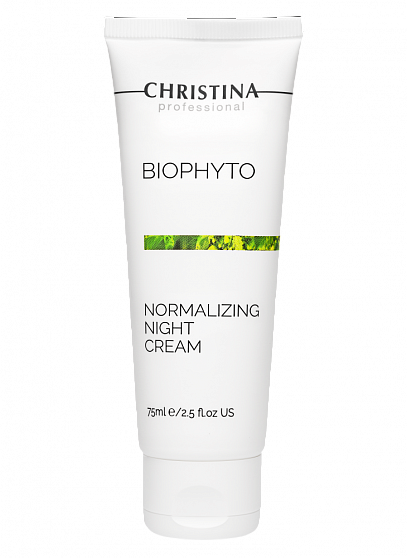 Christina Bio Phyto Normalizing Night Cream – Нормализующий ночной крем, 75 мл