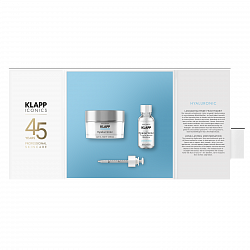KLAPP Подарочный набор Iconics Hyaluronic (крем для лица 50 мл, бустер 20 мл), 1 шт