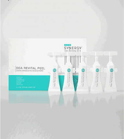Skin Synergy РЕВИТАЛИЗИРУЮЩИЙ ДИХЛОРУКСУСНЫЙ ПИЛИНГ DCA REVITAL PEEL, 1 флакон 4 мл