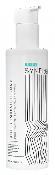 Skin Synergy ВОССТАНАВЛИВАЮЩАЯ ГЕЛЬ-МАСКА С ЭКСТРАКТОМ АЛОЭ ВЕРА ALOE REPAIRING GEL-MASK, 200 мл