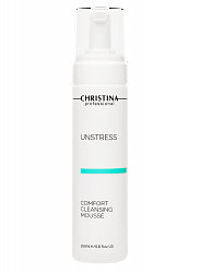 Christina Unstress Comfort Cleansing Mousse – Очищающий мусс-комфорт, 200 мл