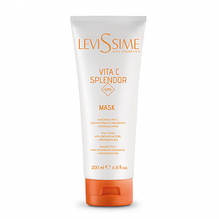 VITA C MASK + GPS — Маска с витамином с, факторами роста и протеогликанами LeviSsime, 200 мл