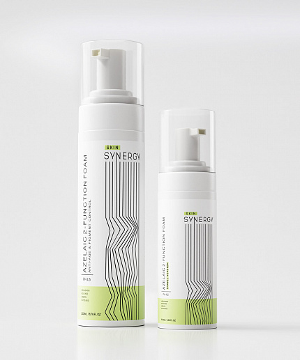 Skin Synergy АЗЕЛАИНОВАЯ ПЕНКА AZELAIC 2-FUNCTION FOAM, 190 мл